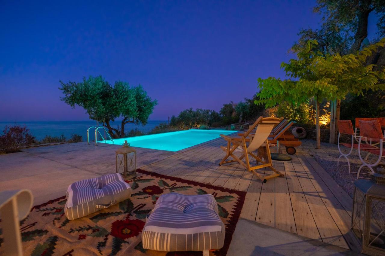 Avgi Villa กลอซซา ภายนอก รูปภาพ